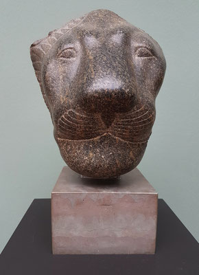 Löwengott Sakhmet, Fundort unbekannt, Diorit, Herrschaft von Amenophis III, ca. 1400-1365 BC