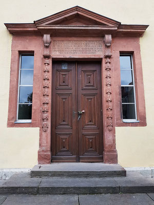 Eingang zu Goethes Wohnhaus