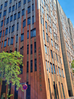 HafenCity, Apartmenthaus Sumatrakontor in der Tokiostraße