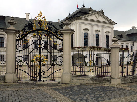 Palais Grassalkovich  (Präsidentenpalais), Sitz des Präsidenten der Slowakischen Republik