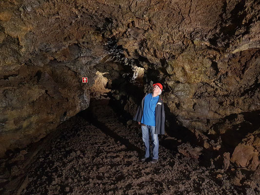 Gruta do Natal, eine tunnelähnliche, rund 675 m lange Grotte