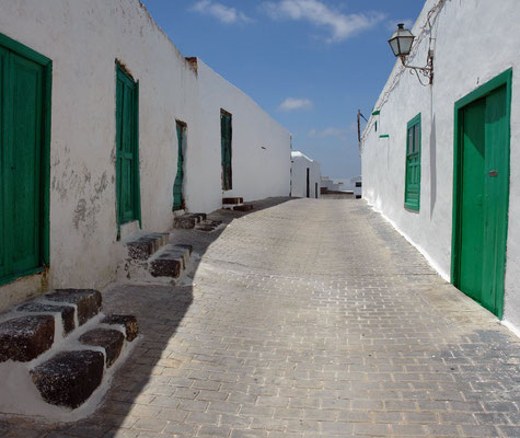 Teguise. typische Straße