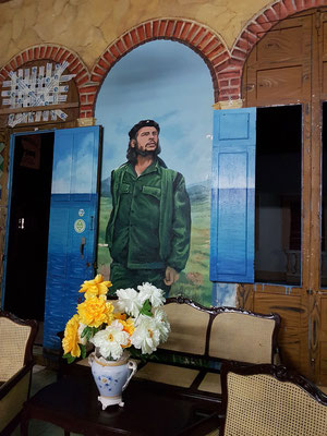 Che Guevara im Hotel Los Amigos