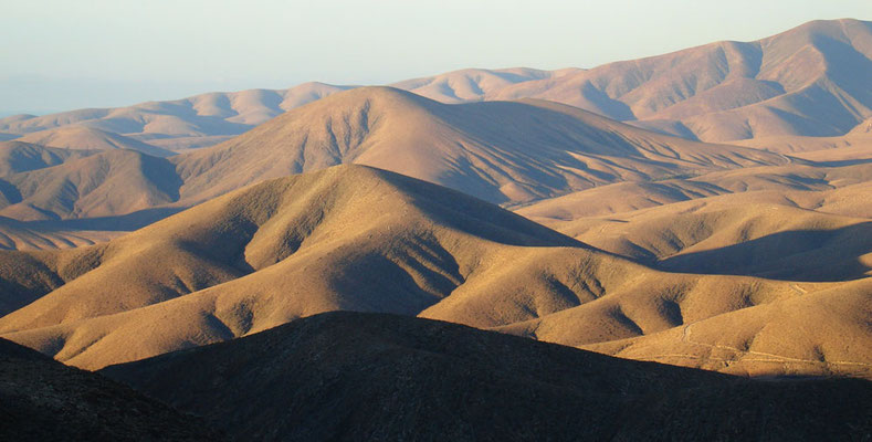 Badlands südwestlich von Pájara