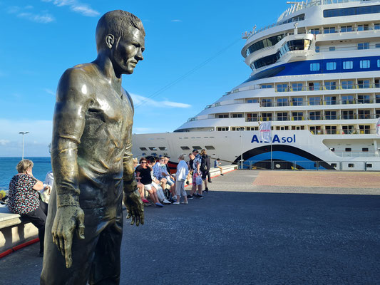 Bronzeskulptur von Cristiano Ronaldo