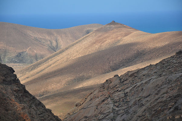 Blick vom Mirador Las Peñitas nach W