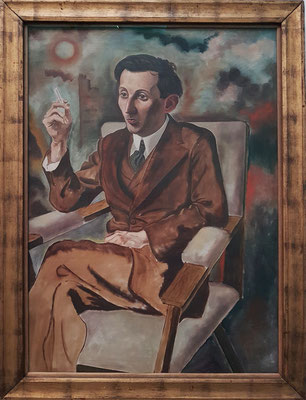 George Grosz (1893 - 1959), Der Autor Walter Mehring, 1926