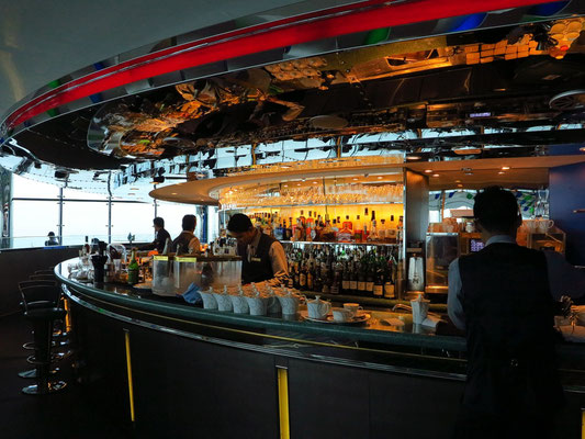 Bar im Restaurant SkyView