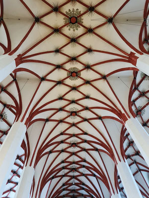 Netzrippengewölbe in der Thomaskirche