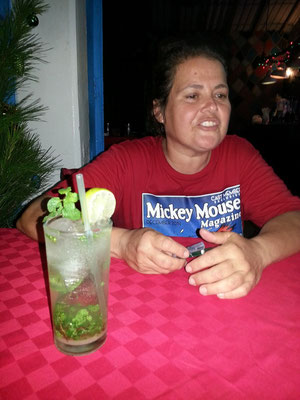 Ein starker Mojito in der Bar von Nuri alias "Mickey Mouse"