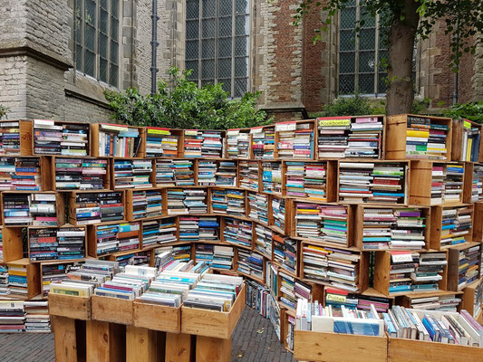 Bücherantiquariat an der Pietterskerk