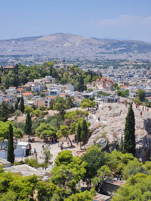 Blick von der Akropolis