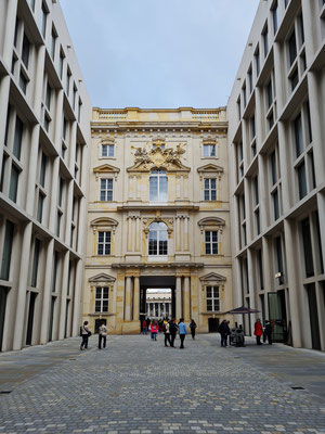 Passage im Humboldt-Forum, Verbindung zwischen Schlossplatz und Lustgarten