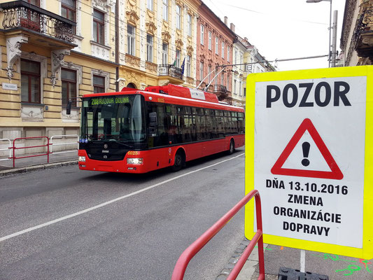 Oberleitungsbus der Firma Škoda