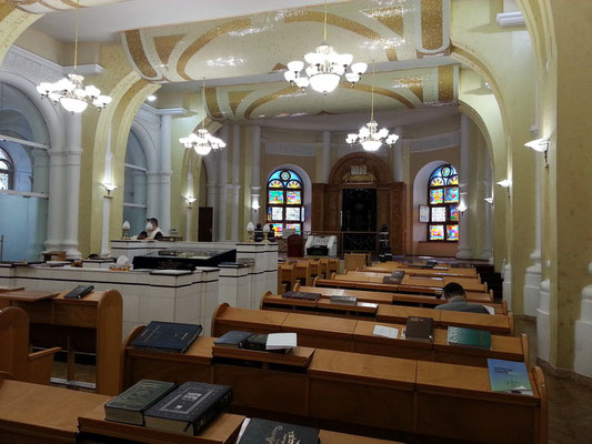 Or-Sameach-Synagoge, Versammlungs- und Gebetsraum