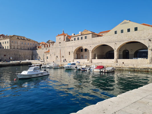 Alter Stadthafen von Dubrovnik