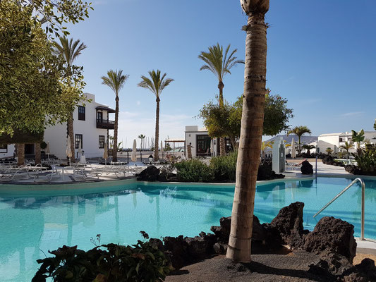 Hotel THe Volcán Lanzarote, Poollandschaft