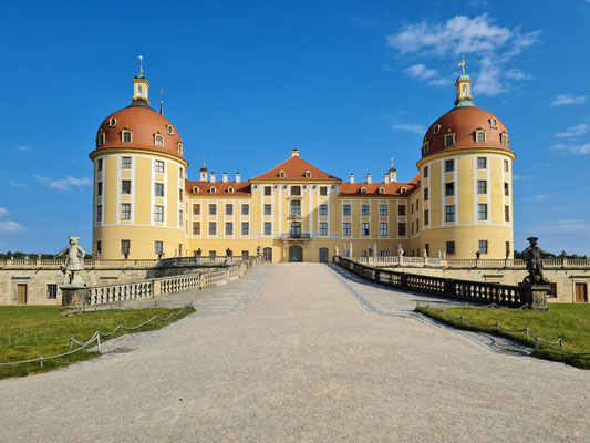 Schloss Moritzburg, Blick von Süden