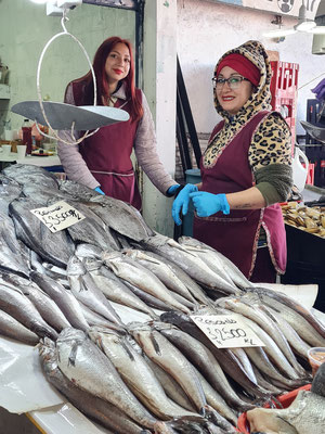 Verkauf von Fisch in San Antonio