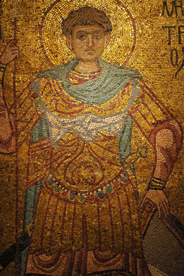 "St. Demetrius von Thessaloniki", 1108 - 1113, Kiew, Mosaik