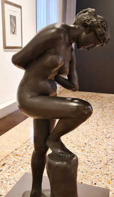 MAX KLINGER  Badende, Bronze, 1896-1897