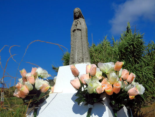 Heiligenverehrung in einem katholischen Land