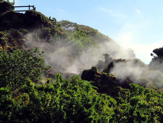 Fumarolen von Furnas do Enxofre