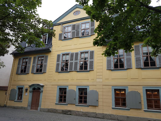 Schiller-Museum, Schillers Wohnhaus von 1802-1805