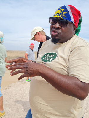Unser Reiseleiter in Namibia