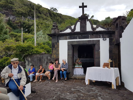 Dorfkapelle in Baía das Canas