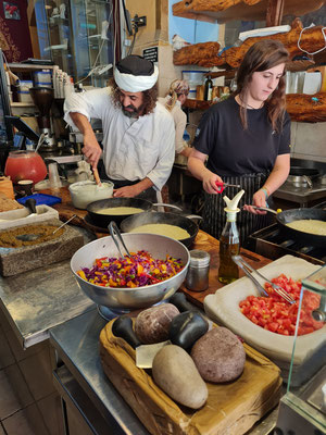 Garküche in Safed