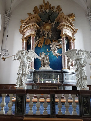 Barocke Erlöserkirche (Vor Frelsers Kirke), Altar