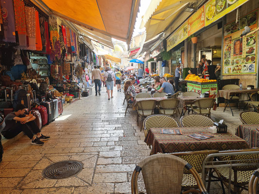 Basar in der Altstadt von Jerusalem 