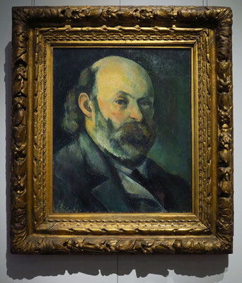 Paul Cezanne (1839 - 1906): "Selbstbildnis", um 1882/1885