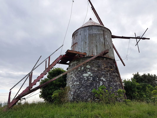 Windmühle vor der Renovierung