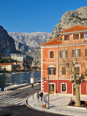 Omiš an der Cetina