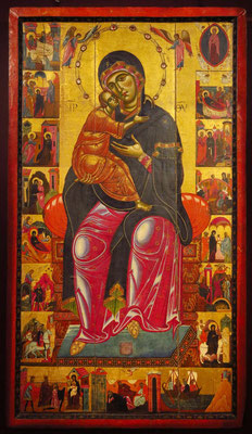 Thronende Madonna mit Kind, 1260 - 1276