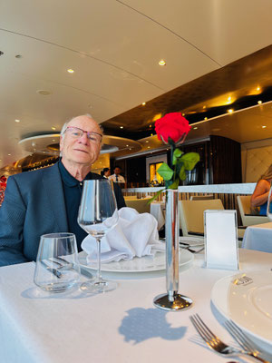 Im Gourmet-Restaurant Rossini