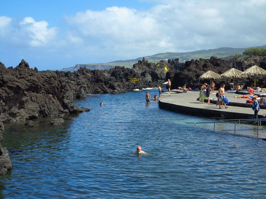 Meeresschwimmbecken in Biscoitos (Piscinas Naturais Dos Biscoitos)