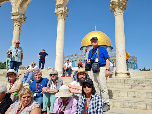 Ein Teil unserer Reisegruppe (Foto: Zvika Keidar)