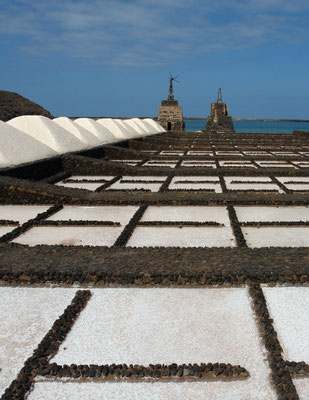 Salinen an der Playa de Janubio