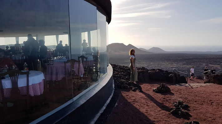 Islote de Hilario im Timanfaya Nationalpark. Gestaltung durch César Manrique