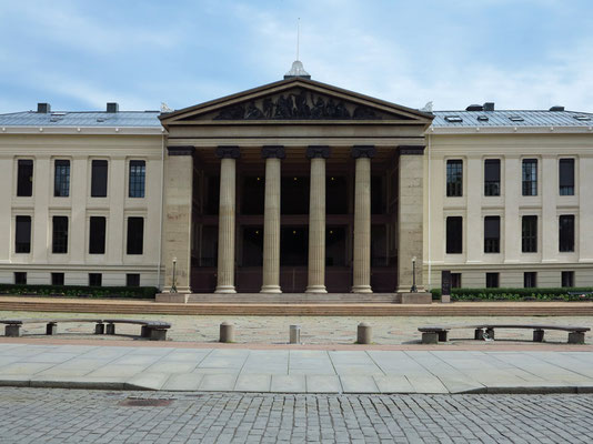 Universitätsplatz an der Karl Johans Gate