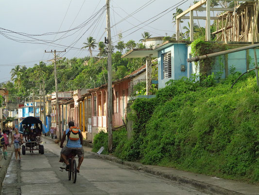 In den Straßen von Baracoa