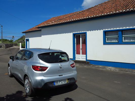 Norte Pequeno, unser Mietwagen Renault Clio