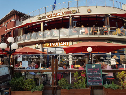 Mediterranes Restaurant Casa Mia am Alten Strom in Warnemünde