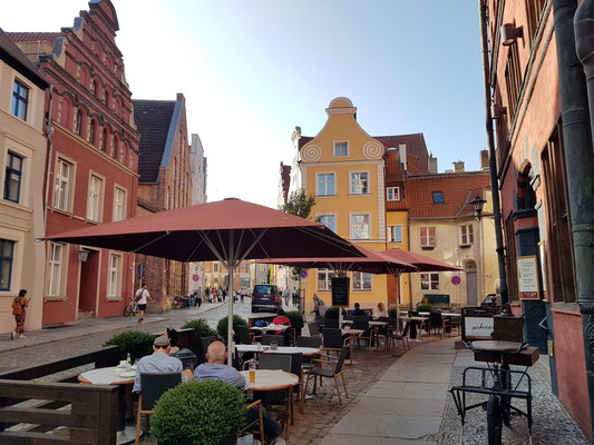 Fährstraße in der Altstadt von Stralsund