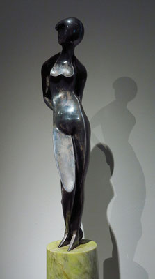 Alexander Archipenko (1884 - 1964): "Grazie (Glorifizierung der Schönheit)", Bronze, 1926