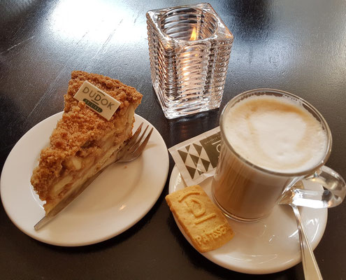 Café Brasserie Dudok mit dem besten Apfelkuchen in Rotterdam