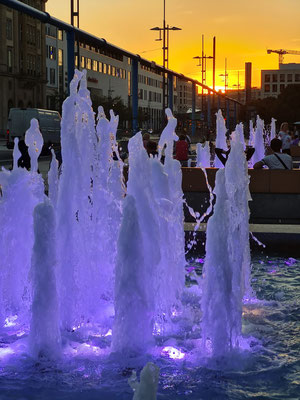 Wasserspiele Brunnenbau Wilschdorf am Kulturpalast